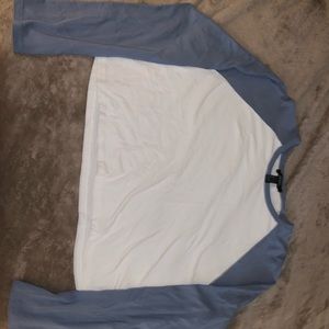 Forever 21 long sleeve crop top